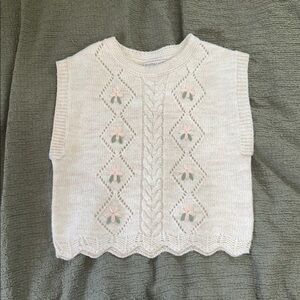 Sincerely Jules Ivory Knit Pullover